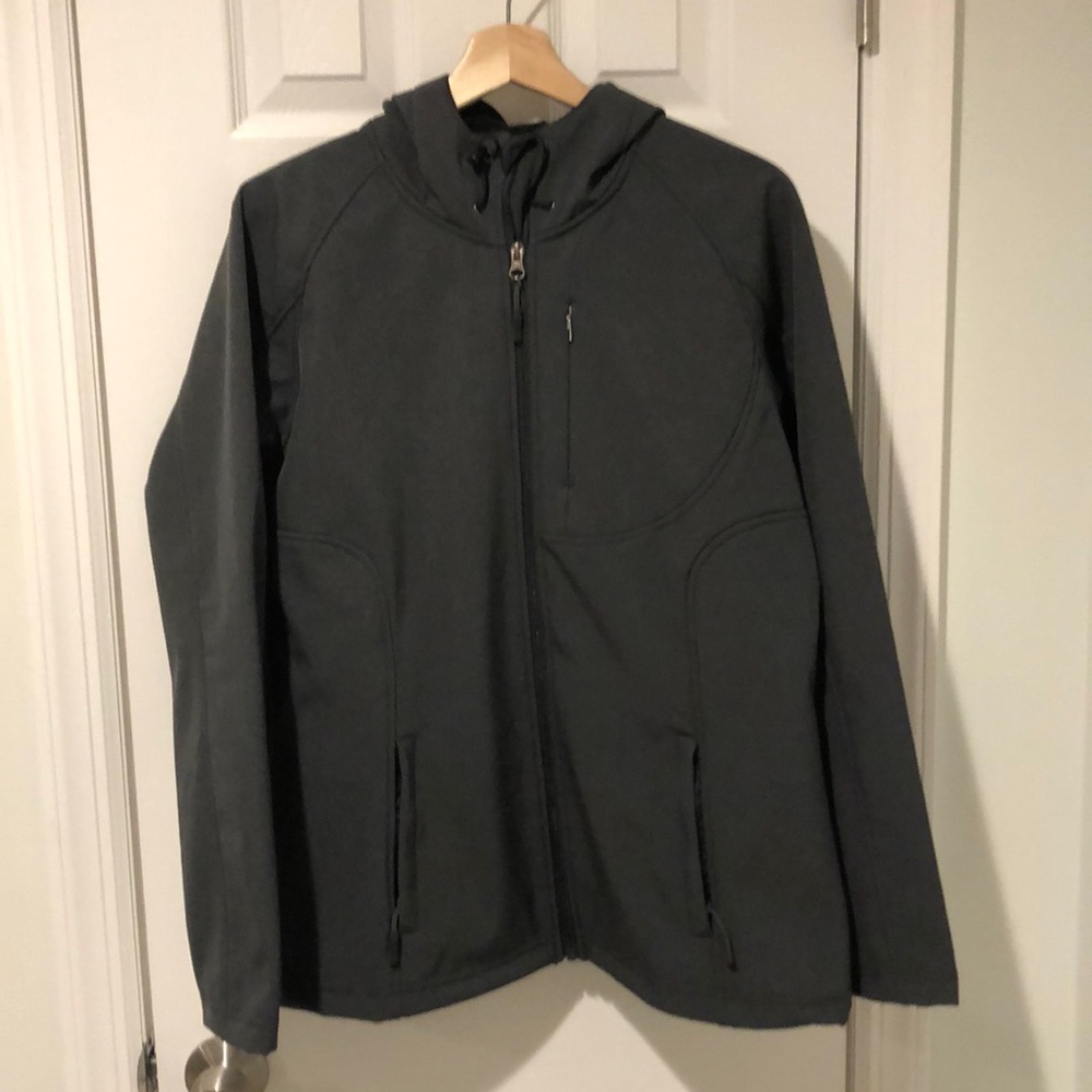 Charcoal Gray Hoodie Jacket